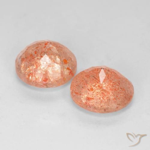 Shop natural 3.50ct ミディアム薄いオレンジ サンストーン gems, ラウンド, from インド at GemSelect. In stock, global shipping!
