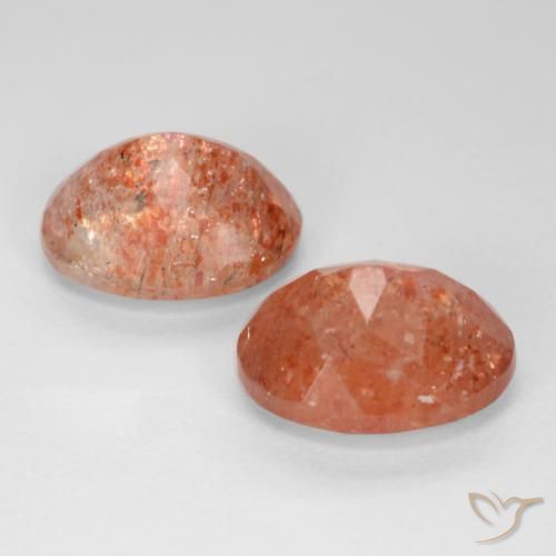 Shop natural 4.91ct グレープフルーツオレンジ サンストーン gems, 楕円形, from インド at GemSelect. In stock, global shipping!