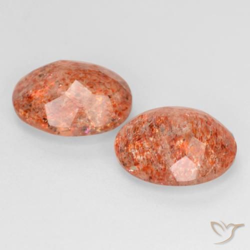 Shop natural 4.65ct ミディアムオレンジ サンストーン gems, 楕円形, from インド at GemSelect. In stock, global shipping!