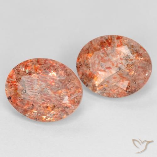 Shop natural 4.83ct ウォームオレンジ サンストーン gems, 楕円形, from インド at GemSelect. In stock, global shipping!