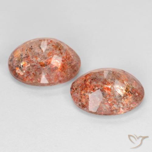 Shop natural 4.83ct ウォームオレンジ サンストーン gems, 楕円形, from インド at GemSelect. In stock, global shipping!