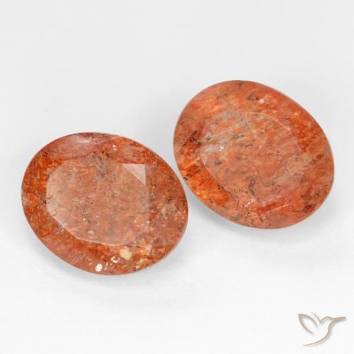 Shop natural 4.99ct グレープフルーツオレンジ サンストーン gems, 楕円形, from インド at GemSelect. In stock, global shipping!