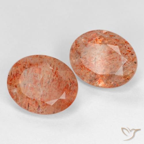 Shop natural 4.96ct グレープフルーツオレンジ サンストーン gems, 楕円形, from インド at GemSelect. In stock, global shipping!