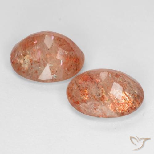 Shop natural 4.96ct グレープフルーツオレンジ サンストーン gems, 楕円形, from インド at GemSelect. In stock, global shipping!