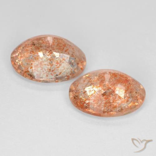 Shop natural 4.22ct ライトオレンジ サンストーン gems, 楕円形, from インド at GemSelect. In stock, global shipping!
