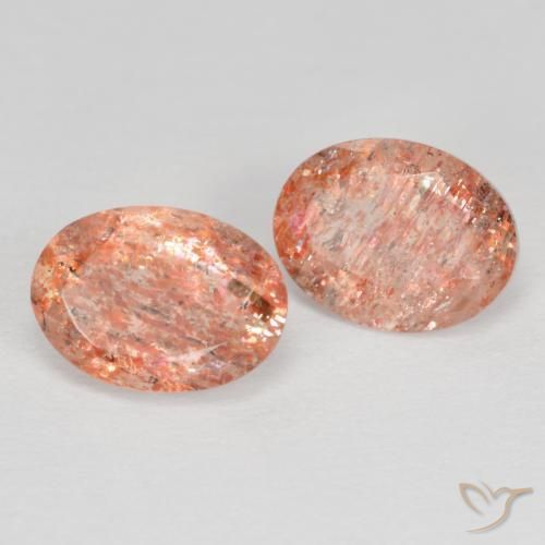 Shop natural 2.30ct ミディアムオレンジ サンストーン gems, 楕円形, from インド at GemSelect. In stock, global shipping!