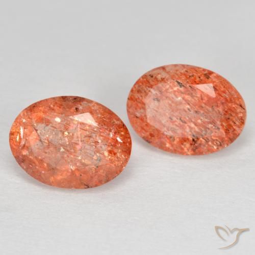Shop natural 2.52ct グレープフルーツオレンジ サンストーン gems, 楕円形, from インド at GemSelect. In stock, global shipping!