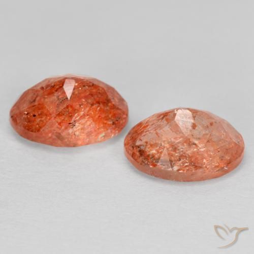 Shop natural 2.52ct グレープフルーツオレンジ サンストーン gems, 楕円形, from インド at GemSelect. In stock, global shipping!