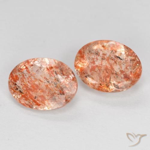 Shop natural 2.00ct 赤みがかったオレンジ サンストーン gems, 楕円形, from インド at GemSelect. In stock, global shipping!