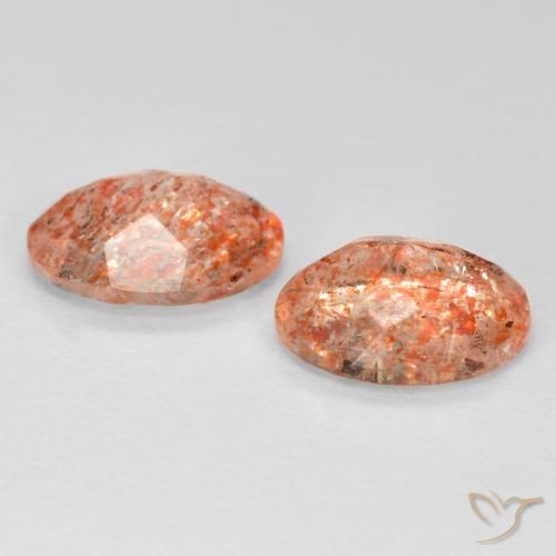 Shop natural 2.00ct 赤みがかったオレンジ サンストーン gems, 楕円形, from インド at GemSelect. In stock, global shipping!