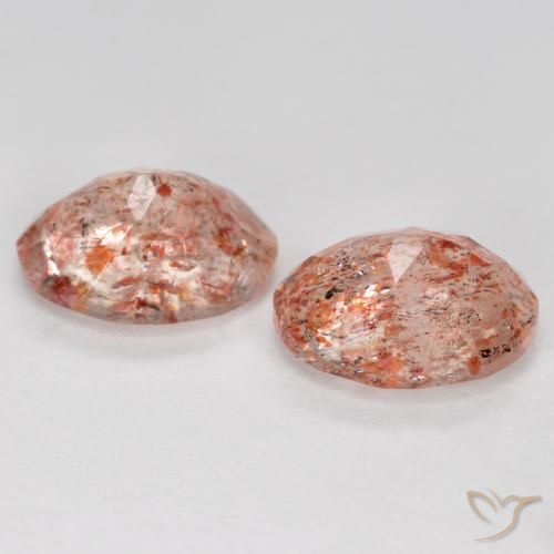 Shop natural 2.50ct ピーチオレンジ サンストーン gems, 楕円形, from インド at GemSelect. In stock, global shipping!