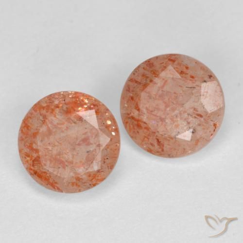 Shop natural 1.51ct ミディアム薄いオレンジ サンストーン gems, ラウンド, from インド at GemSelect. In stock, global shipping!