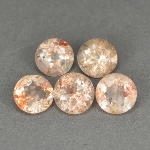 自然派の商品を探す 2.70ct オレンジホワイト サンストーン 宝石, ラウンドカット, インド からGemSelectで. 在庫あり、世界各国へ発送!