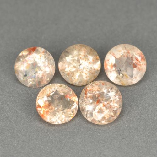 自然派の商品を探す 2.70ct オレンジホワイト サンストーン 宝石, ラウンドカット, インド からGemSelectで. 在庫あり、世界各国へ発送!