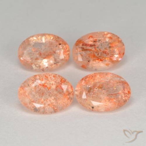 Shop natural 3.38ct ジンジャーオレンジ サンストーン gems, 楕円形, from インド at GemSelect. In stock, global shipping!