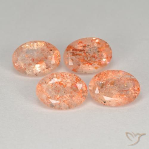 Shop natural 3.38ct ジンジャーオレンジ サンストーン gems, 楕円形, from インド at GemSelect. In stock, global shipping!