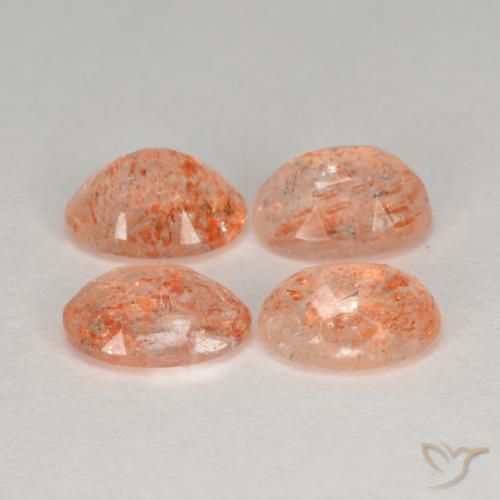 Shop natural 3.38ct ジンジャーオレンジ サンストーン gems, 楕円形, from インド at GemSelect. In stock, global shipping!