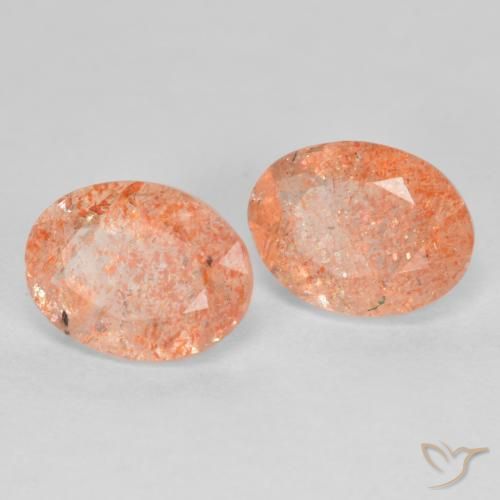 Shop natural 2.53ct 赤みがかったオレンジ サンストーン gems, 楕円形, from インド at GemSelect. In stock, global shipping!