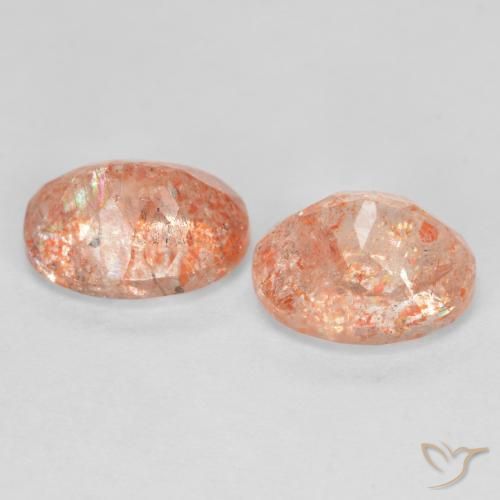 Shop natural 2.66ct 赤みがかったオレンジ サンストーン gems, 楕円形, from インド at GemSelect. In stock, global shipping!