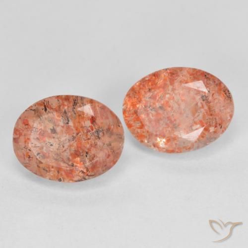 Shop natural 2.32ct ミディアムオレンジ サンストーン gems, 楕円形, from インド at GemSelect. In stock, global shipping!