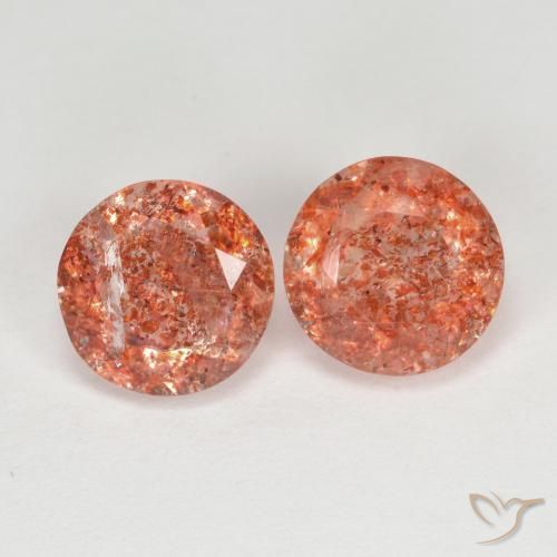 Shop natural 2.71ct ウォームオレンジ サンストーン gems, ラウンド, from インド at GemSelect. In stock, global shipping!