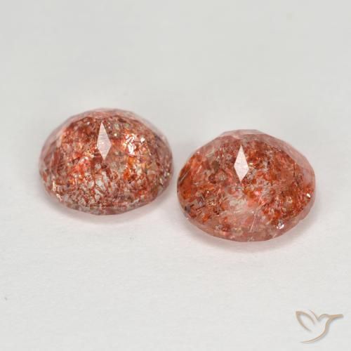 Shop natural 2.71ct ウォームオレンジ サンストーン gems, ラウンド, from インド at GemSelect. In stock, global shipping!