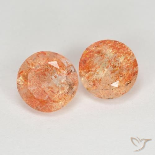 Shop natural 2.84ct ミディアム薄いオレンジ サンストーン gems, ラウンド, from インド at GemSelect. In stock, global shipping!