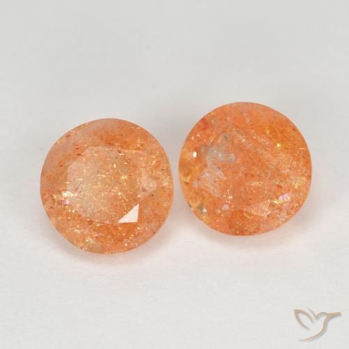 Shop natural 2.69ct ミディアム薄いオレンジ サンストーン gems, ラウンド, from インド at GemSelect. In stock, global shipping!