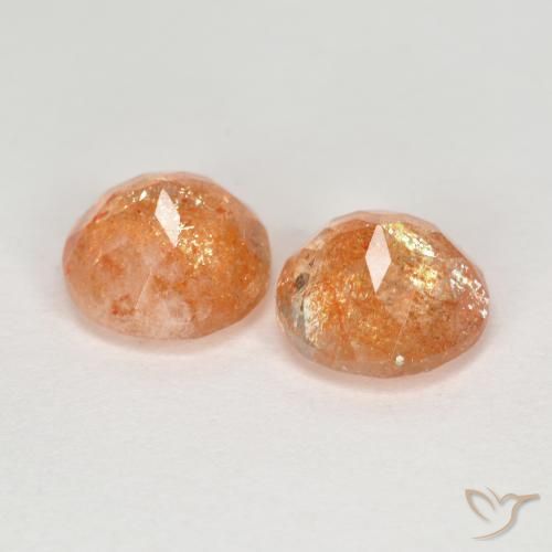 Shop natural 2.69ct ミディアム薄いオレンジ サンストーン gems, ラウンド, from インド at GemSelect. In stock, global shipping!