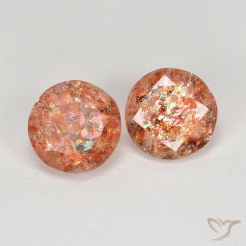 Shop natural 2.08ct 赤みがかったオレンジ サンストーン gems, ラウンド, from インド at GemSelect. In stock, global shipping!