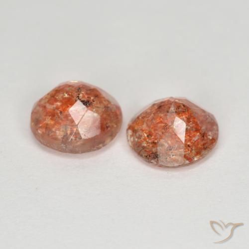 Shop natural 2.08ct 赤みがかったオレンジ サンストーン gems, ラウンド, from インド at GemSelect. In stock, global shipping!