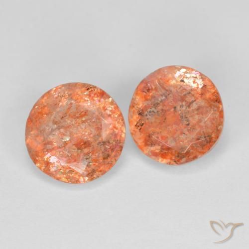 Shop natural 2.16ct 赤みがかったオレンジ サンストーン gems, ラウンド, from インド at GemSelect. In stock, global shipping!