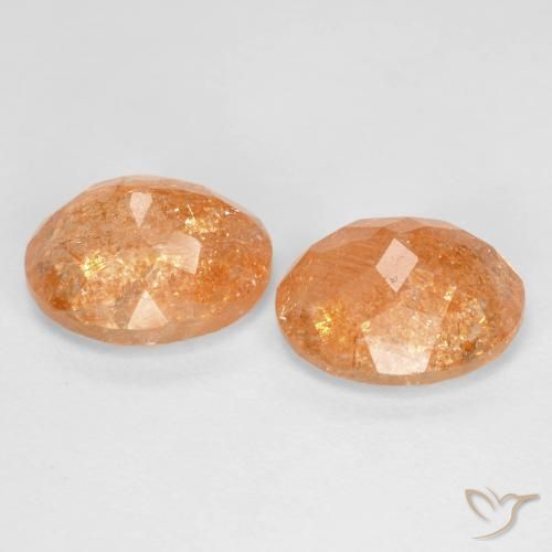 Shop natural 5.50ct ディープオレンジ サンストーン gems, 楕円形, from インド at GemSelect. In stock, global shipping!