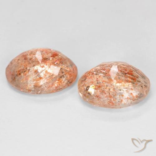 Shop natural 5.07ct ライトオレンジ サンストーン gems, 楕円形, from インド at GemSelect. In stock, global shipping!