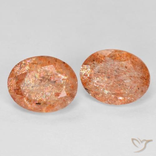 Shop natural 4.92ct ミディアムオレンジ サンストーン gems, 楕円形, from インド at GemSelect. In stock, global shipping!