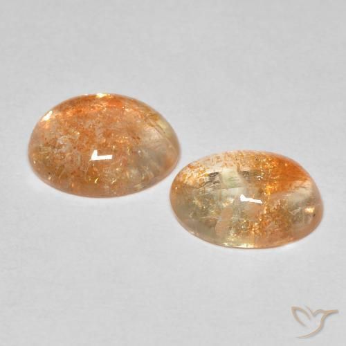 Shop natural 3.67ct カンタロープオレンジ サンストーン gems, 楕円形, from インド at GemSelect. In stock, global shipping!