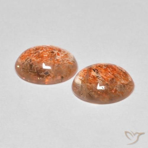 Shop natural 3.14ct ウォームオレンジ サンストーン gems, 楕円形, from インド at GemSelect. In stock, global shipping!