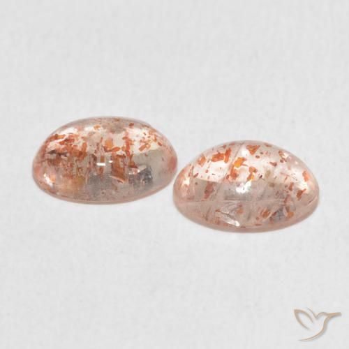 Shop natural 2.08ct ライトオレンジ サンストーン gems, 楕円形, from インド at GemSelect. In stock, global shipping!