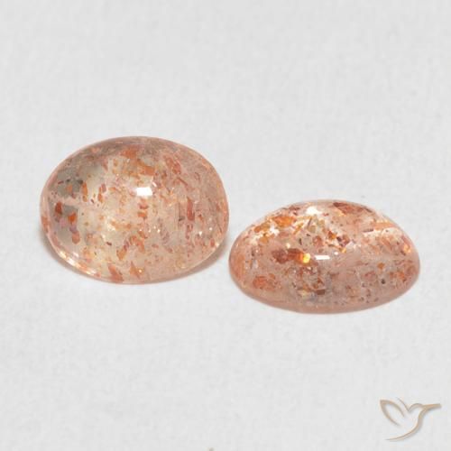 Shop natural 1.93ct ピーチオレンジ サンストーン gems, 楕円形, from インド at GemSelect. In stock, global shipping!