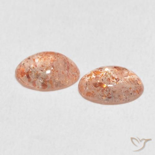 Shop natural 1.93ct ピーチオレンジ サンストーン gems, 楕円形, from インド at GemSelect. In stock, global shipping!