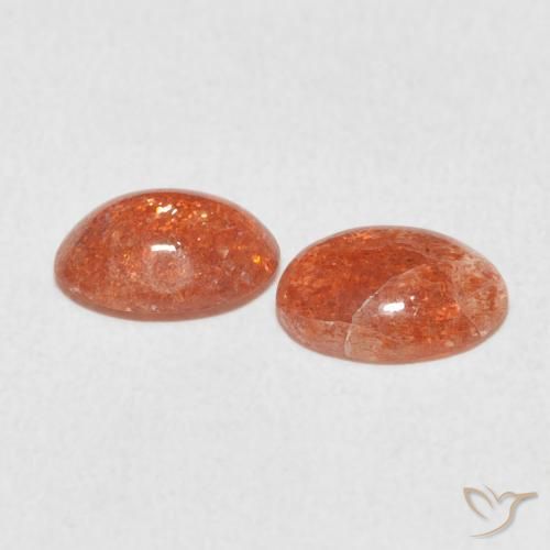 Shop natural 1.83ct 赤みがかったオレンジ サンストーン gems, 楕円形, from インド at GemSelect. In stock, global shipping!