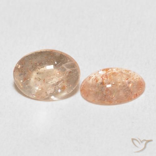 Shop natural 1.81ct 薄いタイガーオレンジ サンストーン gems, 楕円形, from インド at GemSelect. In stock, global shipping!