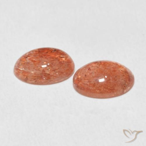 Shop natural 2.18ct 赤みがかったオレンジ サンストーン gems, 楕円形, from インド at GemSelect. In stock, global shipping!