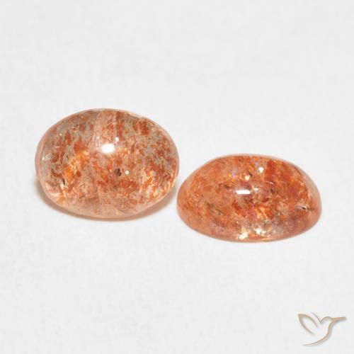 Shop natural 2.20ct 薄いタイガーオレンジ サンストーン gems, 楕円形, from インド at GemSelect. In stock, global shipping!