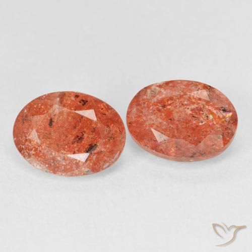 Shop natural 2.40ct 赤みがかったオレンジ サンストーン gems, 楕円形, from インド at GemSelect. In stock, global shipping!
