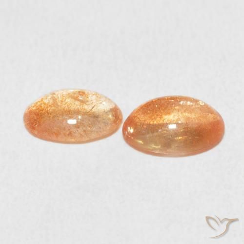 Shop natural 1.83ct ライトオレンジ サンストーン gems, 楕円形, from インド at GemSelect. In stock, global shipping!
