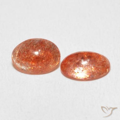 Shop natural 1.80ct グレープフルーツオレンジ サンストーン gems, 楕円形, from インド at GemSelect. In stock, global shipping!