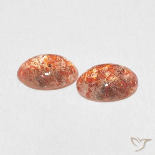 Shop natural 1.63ct ミディアムオレンジ サンストーン gems, 楕円形, from インド at GemSelect. In stock, global shipping!