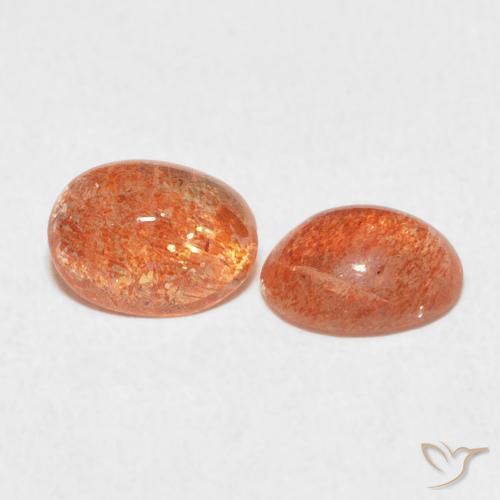Shop natural 2.12ct 赤みがかったオレンジ サンストーン gems, 楕円形, from インド at GemSelect. In stock, global shipping!