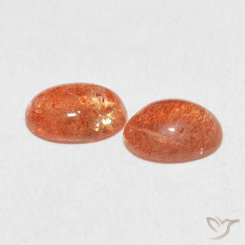 Shop natural 2.12ct 赤みがかったオレンジ サンストーン gems, 楕円形, from インド at GemSelect. In stock, global shipping!